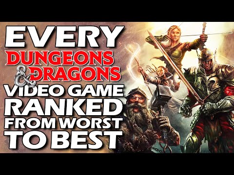 Every Dungeons &amp; Dragons Video Game Ranked From WORST To BEST