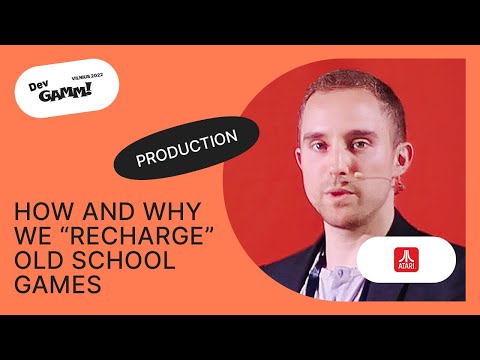 How and why we “Recharge” Games from Before I was Born / Jason Polansky (Atari)