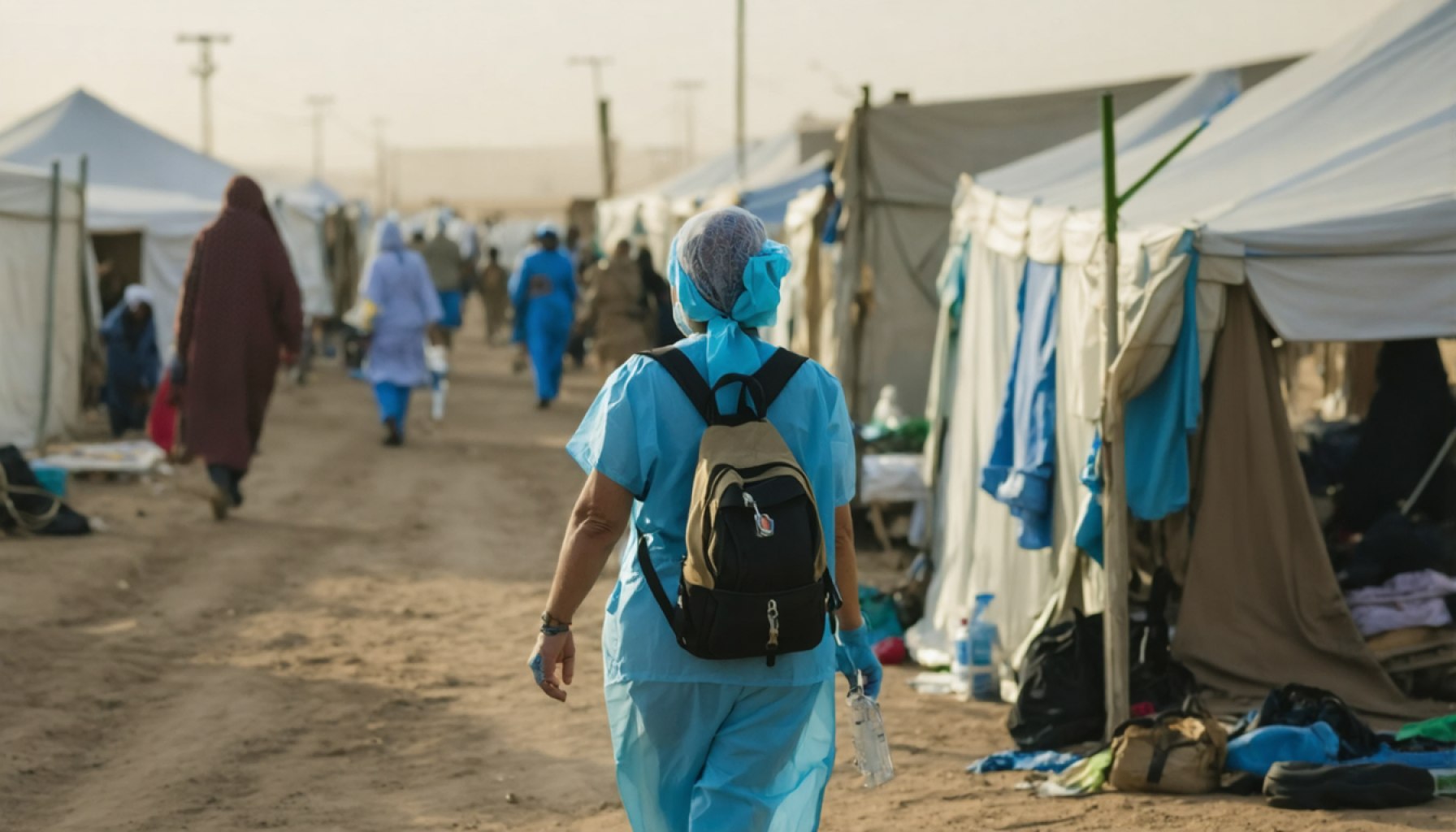 In Jordan’s Largest Refugee Camp, A Nurse Lights the Path to Hope and Healing