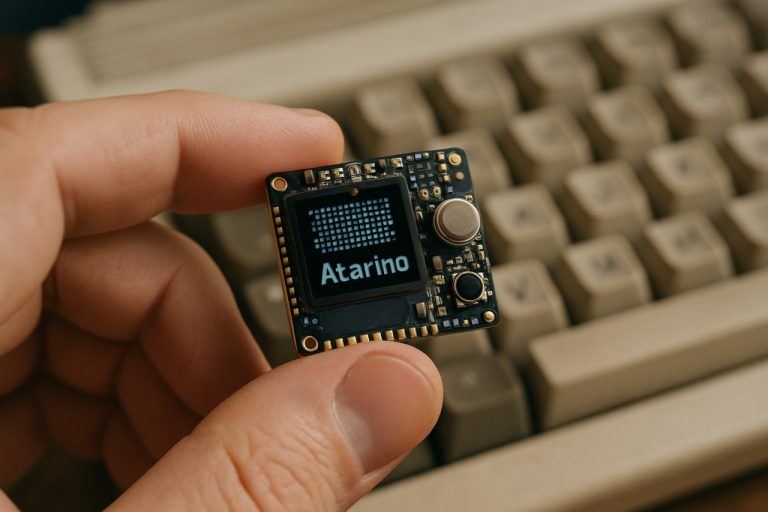 小さな巨人：アタリーノが切手より小さいデバイスでレトロコンピュータの歴史を書き換える方法